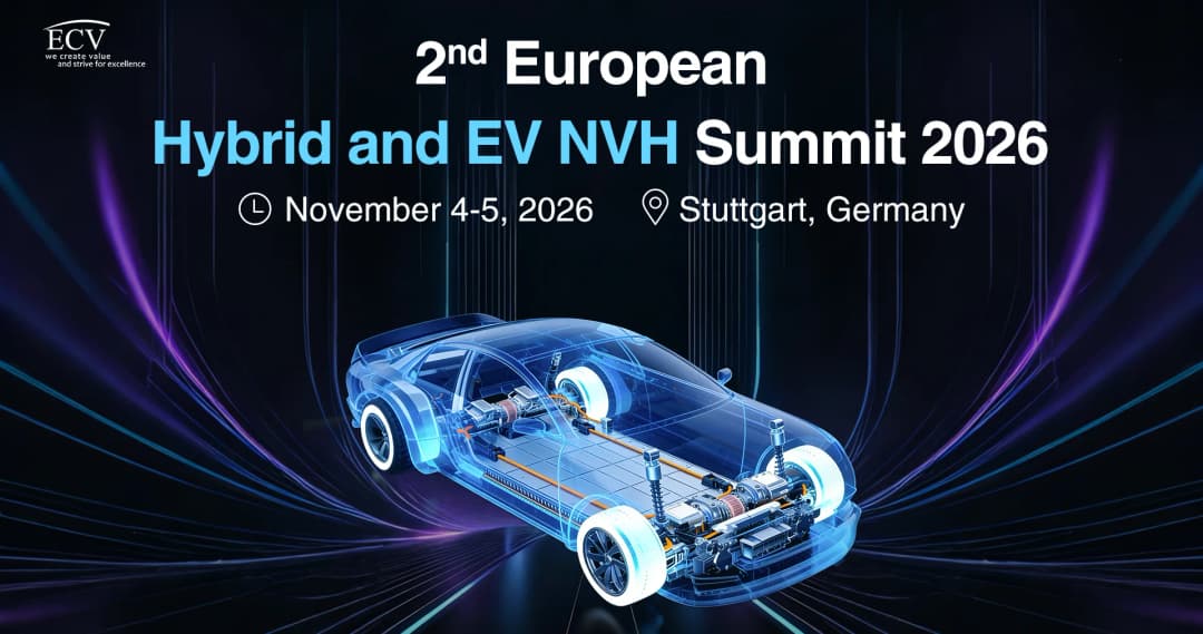 2nd European Hybrid and EV NVH Summit 2026