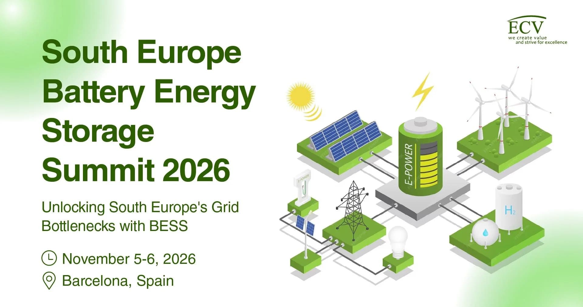 South Europe Battery Energy Storage Summit 2026 logo