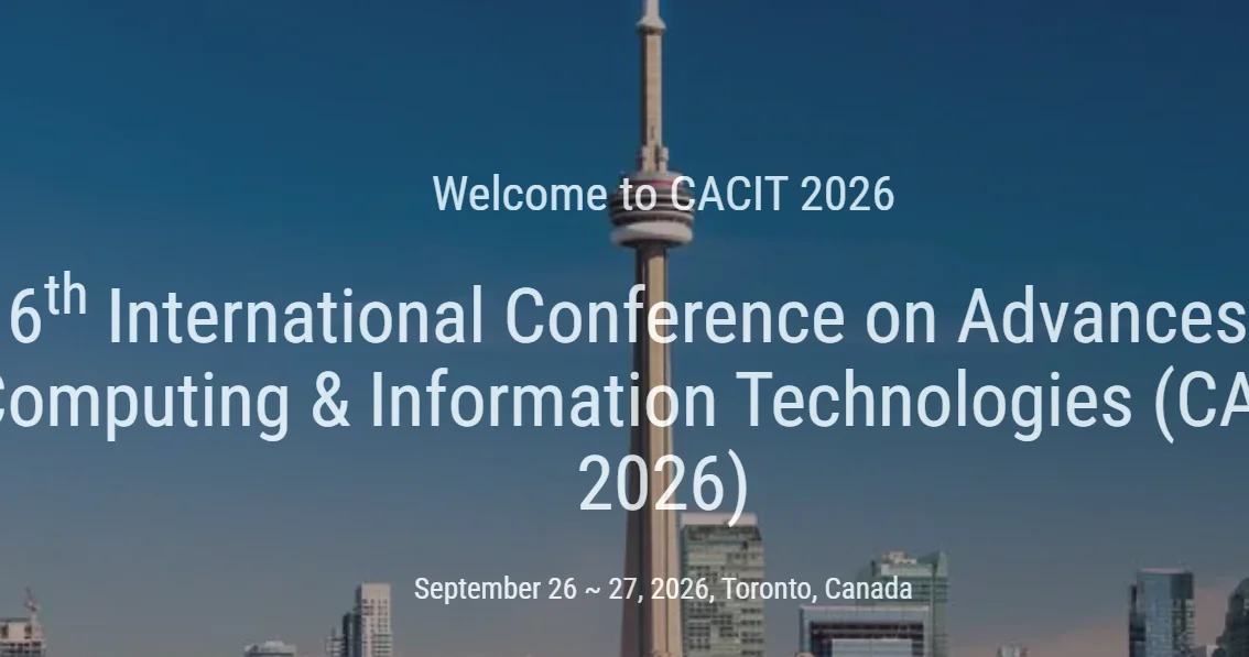 6th International Conference on Advances in Computing & Information Technol logo