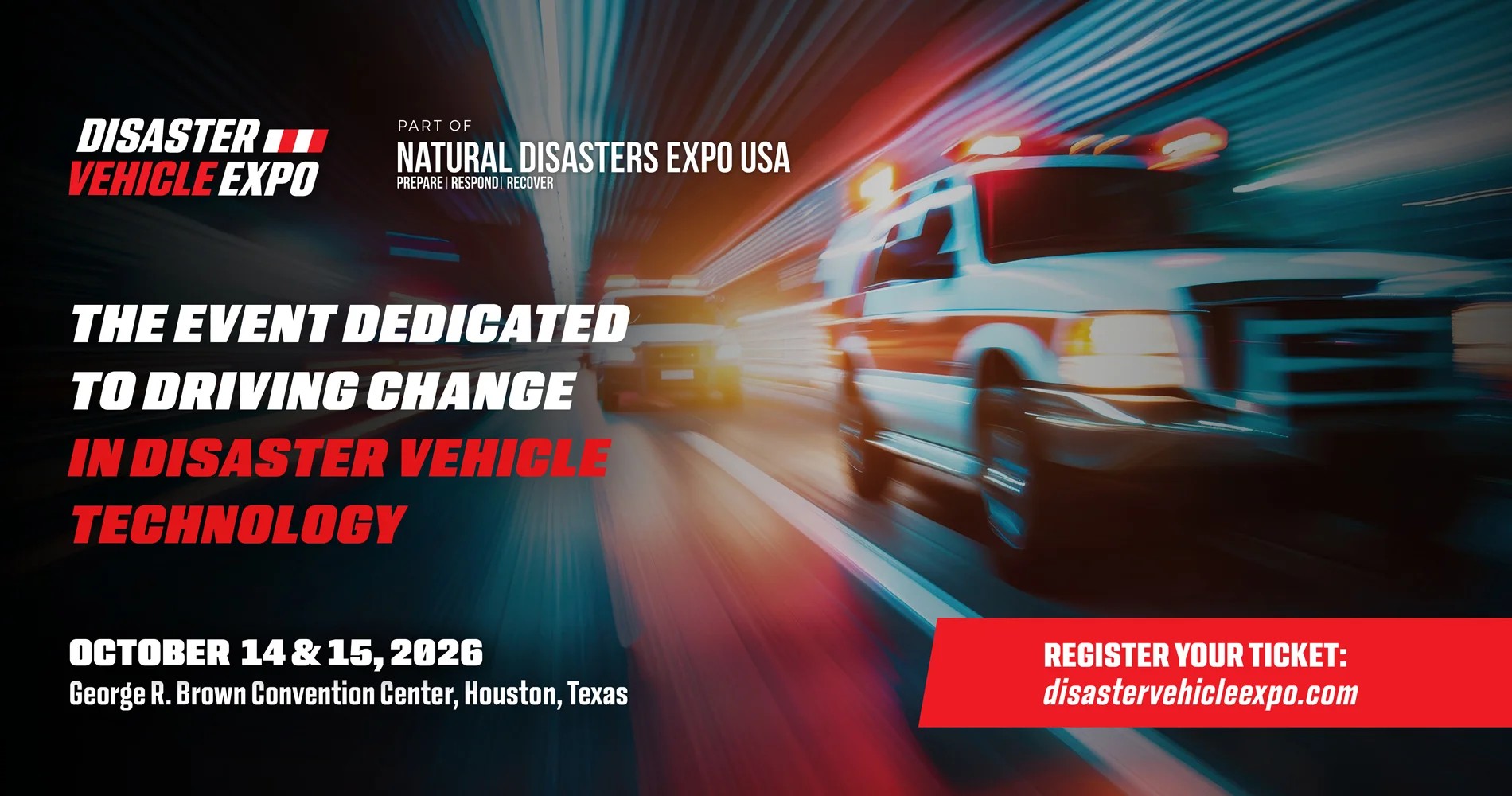 Disaster Vehicle Expo Houston logo