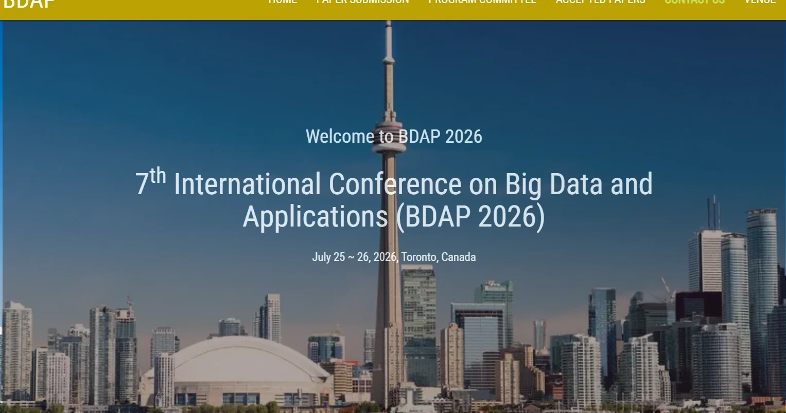 7th International Conference on Big Data, Machine Learning and IoT (BMLI 20 logo