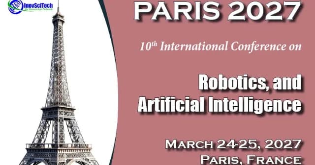 10th International Conference on Robotics and Artificial Intelligence logo