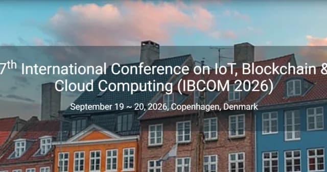7th International Conference on IoT, Blockchain & Cloud Computing (IBCOM 2026) logo