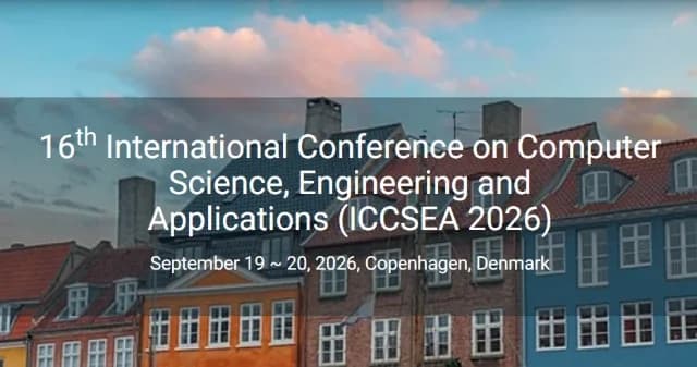 16th International Conference on Computer Science, Engineering and Applications (ICCSEA 2026) logo