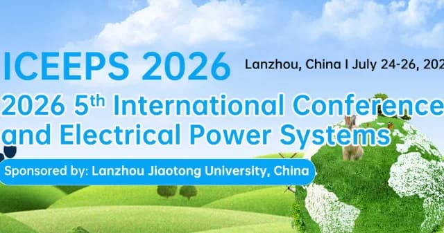 IEEE 2026 5th International Conference on Energy and Electrical Power Systems (ICEEPS 2026) logo