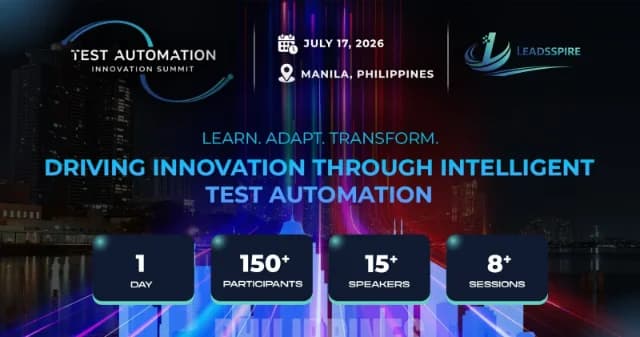 Test Automation Innovation Summit 2026 | Manila logo