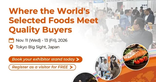 9th JAPAN INT’L FOOD & BEVERAGE EXPO (JFEX Winter) logo