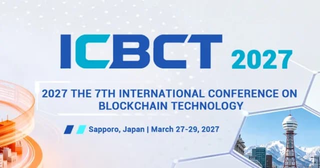 2027 7th International Conference on Blockchain Technology (ICBCT 2027) logo