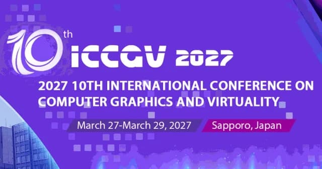 2027 the Tenth International Conference on Computer Graphics and Virtuality (ICCGV 2027) logo