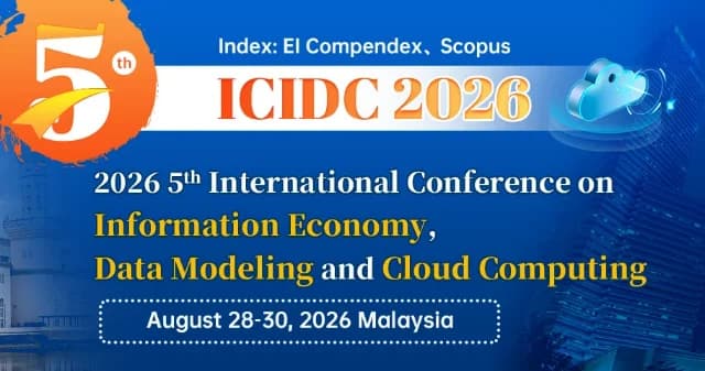 2026 International Conference on Information Economy, Data Modeling and Cloud Computing (ICIDC logo