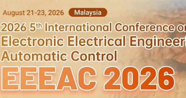 2026 5th International Conference on Electronic Electrical Engineering and Automatic Control (E logo