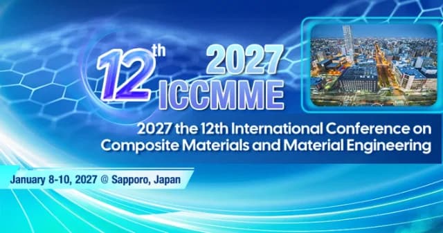 2027 The 12th International Conference on Composite Materials and Material Engineering (ICCMME 2027) logo