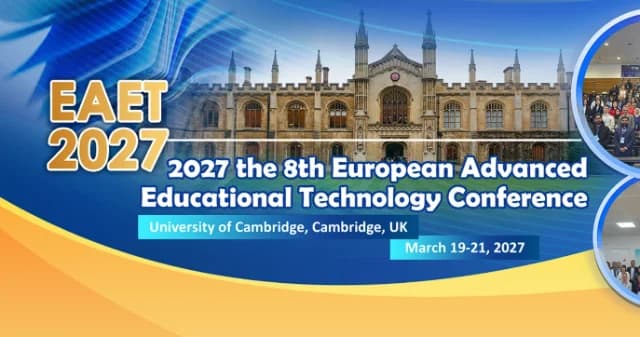 2027 the 8th European Advanced Educational Technology Conference (EAET 2027) logo