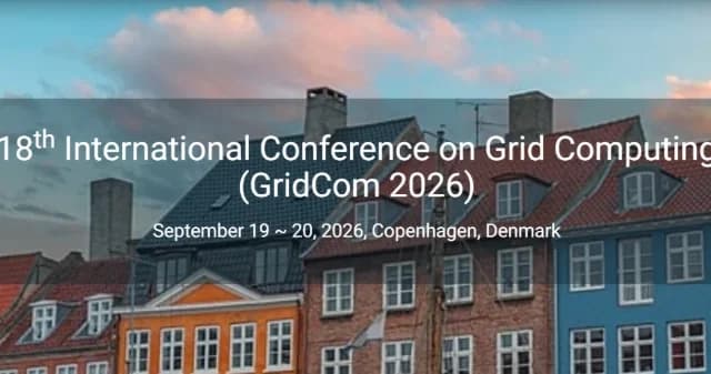 18th International Conference on Grid Computing (GridCom 2026) logo