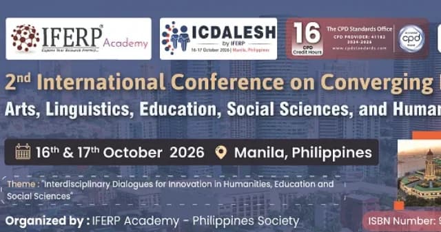 2nd International Conference on Converging Disciplines in Arts Linguistics Education Social Sciences and Humanities logo