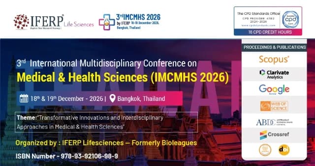 3rd International Multidisciplinary Conference on Medical & Health Sciences logo