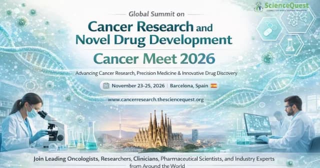 Global Summit on Cancer Research and Novel Drug Development logo