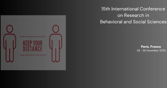 15th International Conference on Research in Behavioral and Social Sciences logo