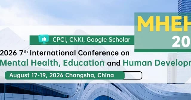 2026 7th International Conference on Mental Health, Education and Human Development (MHEHD 2026) logo