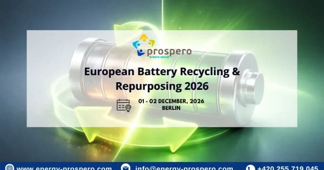 European Battery Recycling & Repurposing 2026 logo