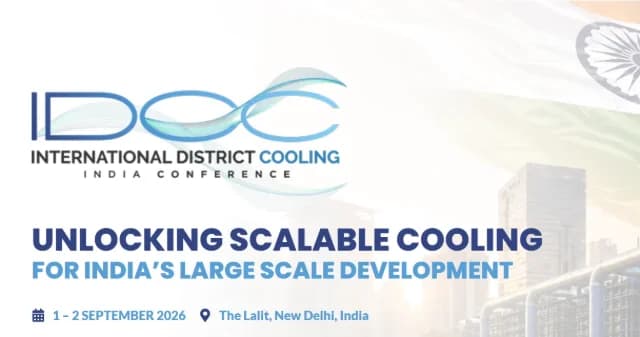 International District Cooling Conference (IDCC) India 2026 logo