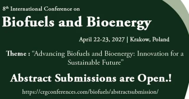 8th International Conference on Biofuels and Bioenergy logo