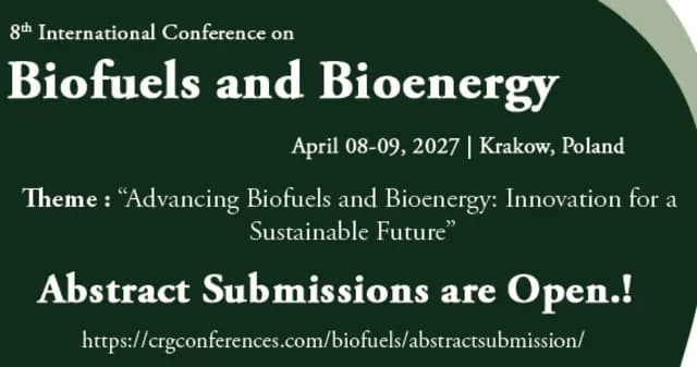 8th International Conference on Biofuels and Bioenergy logo