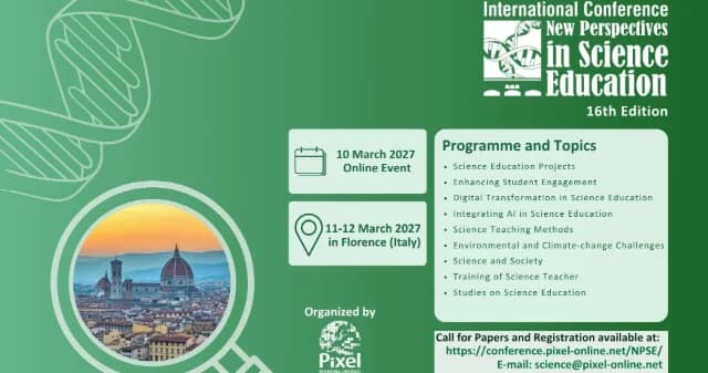 NPSE 2027 | New Perspectives in Science Education 16th Edition - International Conference logo