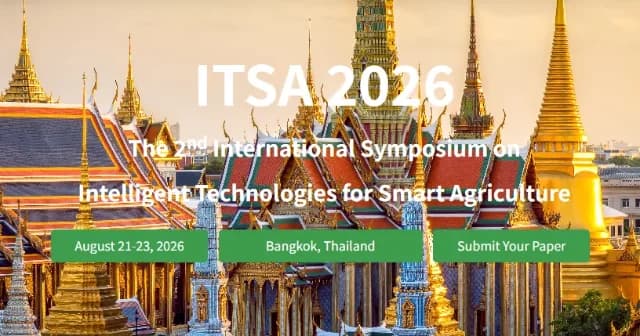 The 2nd International Symposium on Intelligent Technologies for Smart Agriculture (ITSA 2026) logo