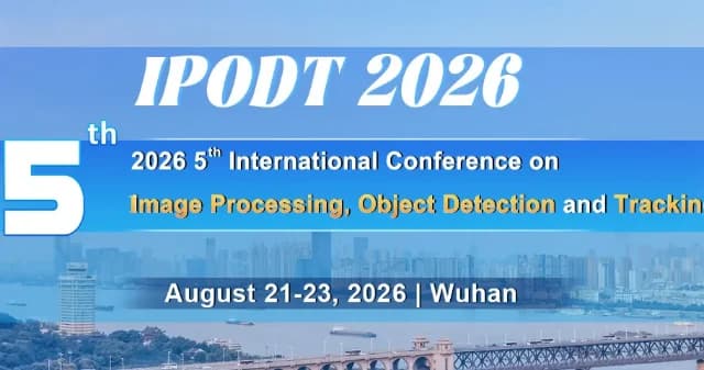 2026 5th International Conference on Image Processing, Object Detection and Tracking (IPODT 2026) logo