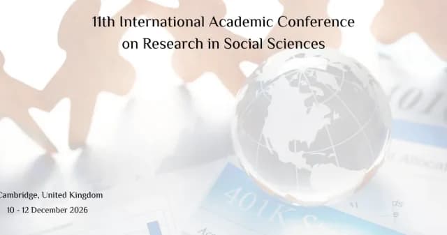 11th International Academic Conference on Research in Social Sciences logo