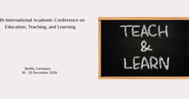 10th International Academic Conference on Education, Teaching, and Learning logo