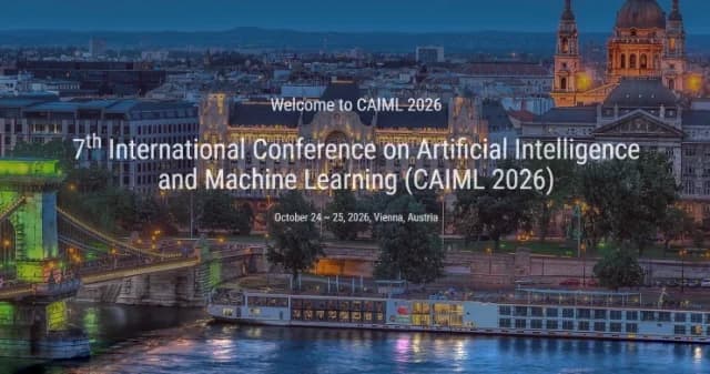 7th International Conference on Artificial Intelligence and Machine Learning (CAIML 2026) logo