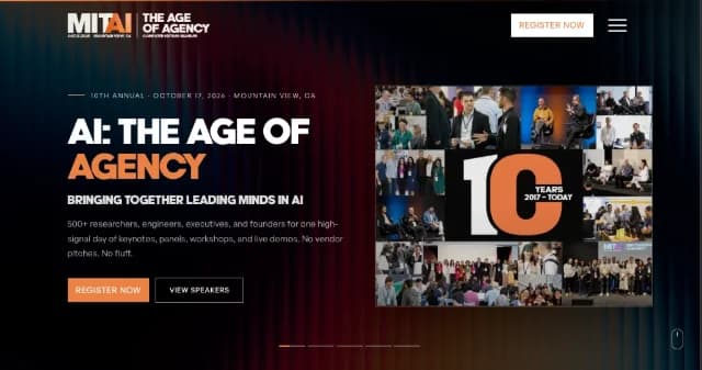 MIT AI Conference 2026- AI: The Age of Agency logo
