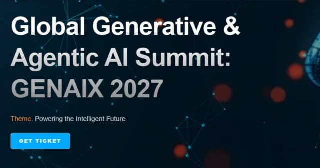 GENAIX 2027: Global Generative & Agentic AI Summit logo