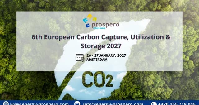 6th European Carbon Capture, Utilization & Storage (CCUS) 2027 logo