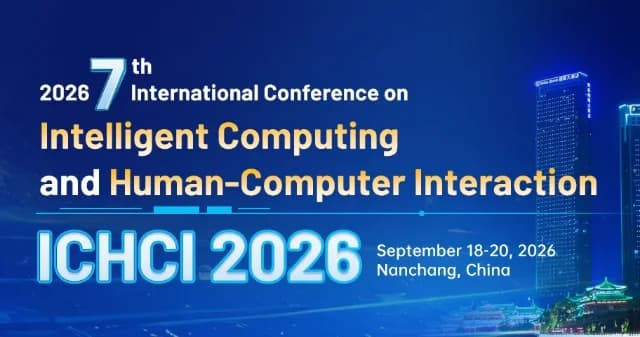 IEEE 2026 7th International Conference on Intelligent Computing and Human-Computer Interaction (ICHCI 2026) logo