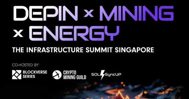DePIN × Mining × Energy: The Infrastructure Summit Singapore