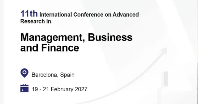 11th International Conference on Advanced Research in Management, Business and Finance