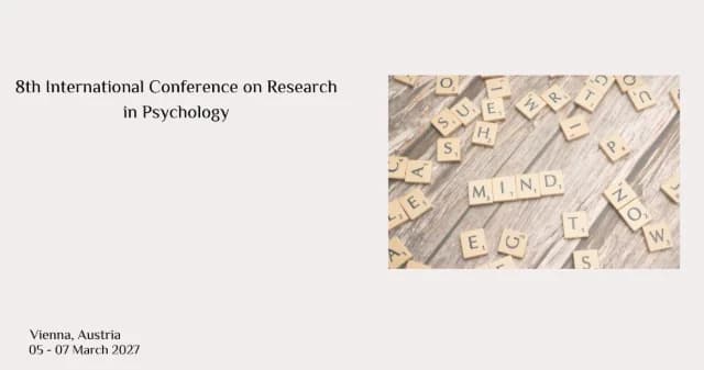 8th International Conference on Research in Psychology logo