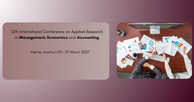 The 12th International Conference on Applied Research in Management, Economics, and Accounting