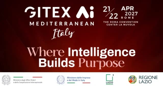 GITEX AI MEDITERRANEAN ITALY 2027 logo