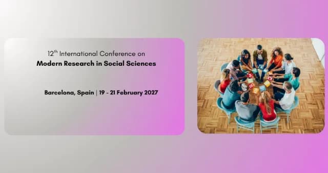 12th International Conference on Modern Research in Social Sciences logo