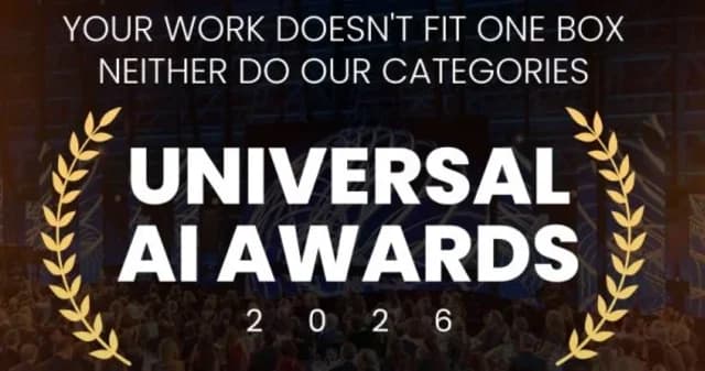 Universal AI Awards (UAA) 2026 - India Chapter logo