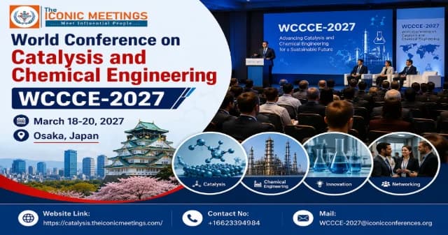 World Conference on Catalysis and Chemical Engineering (WCCCE-2027) logo