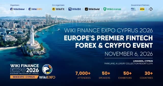 Wiki Finance Expo Cyprus 2026 logo