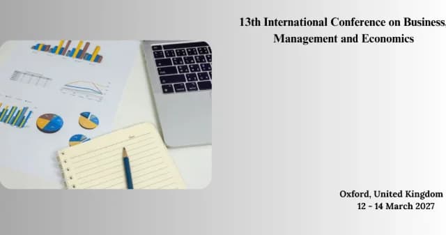 13th International Conference on Business, Management, and Economics logo