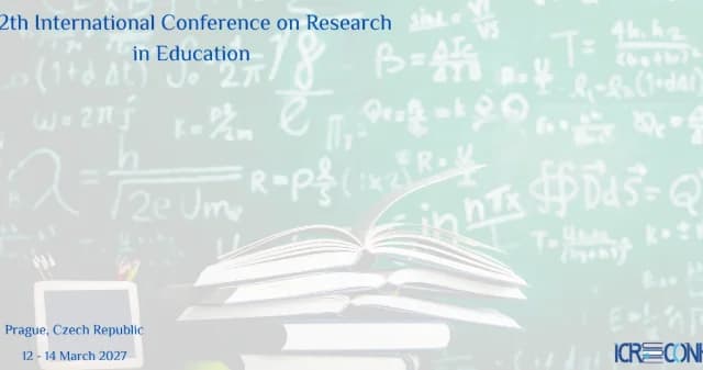 12th International Conference on Research in Education logo