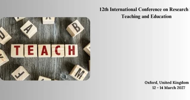 12th International Conference on Research in Teaching and Education (RTECONF) 2027 logo