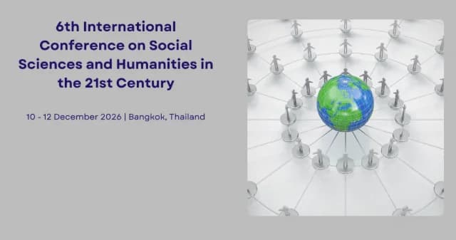6th International Conference on Social Sciences and Humanities In the 21st century logo